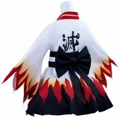 Auscosplay Demon Slayer Kimetsu No Yaiba Rengoku Kyoujurou Cosplay Costume Anime Costume