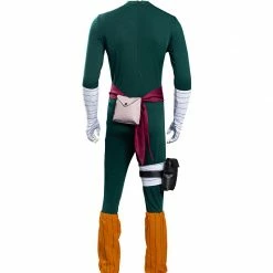 Auscosplay NARUTO Rock Lee Cosplay Costume Jumpsuit Outfit Anime Costume