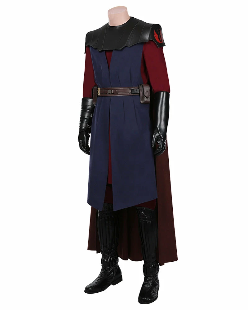 Auscosplay Star Wars The Clone Wars Anakin Skywalker Cosplay Costume Outfits 5 Auscosplay Star Wars The Clone Wars Anakin Skywalker Cosplay Costume Outfits