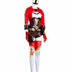Auscosplay Genshin Impact Amber Cosplay Costume 11 Auscosplay Genshin Impact Amber Cosplay Costume