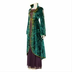Auscosplay Movie Costume Hocus Pocus Winifred Sanderson Cosplay Costume Outfit