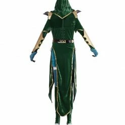 Auscosplay New Mortal Kombat Jade Cosplay Costume Outfit Mortal Kombat Costumes