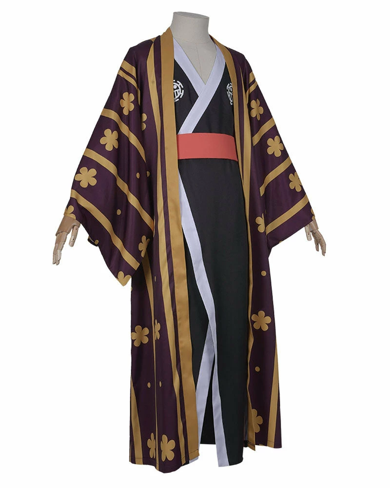 Auscosplay One Piece Trafalgar D Water Law Cosplay Costume Anime Costume 5 Auscosplay One Piece Trafalgar D Water Law Cosplay Costume Anime Costume