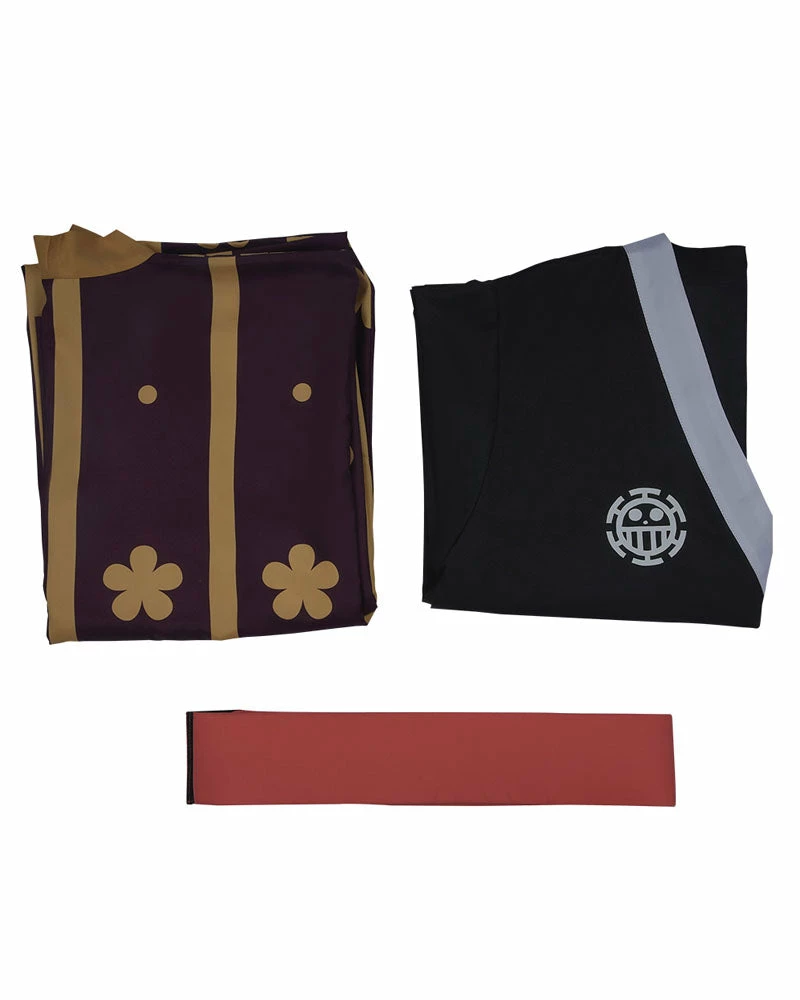 Auscosplay One Piece Trafalgar D Water Law Cosplay Costume Anime Costume 8 Auscosplay One Piece Trafalgar D Water Law Cosplay Costume Anime Costume