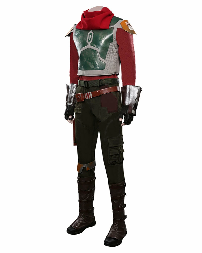 Auscosplay The Mandalorian S2 Cobb Vanth Cosplay Costume 8 Auscosplay The Mandalorian S2 Cobb Vanth Cosplay Costume