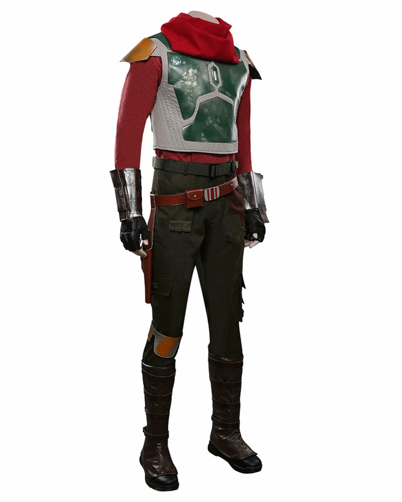 Auscosplay The Mandalorian S2 Cobb Vanth Cosplay Costume 5 Auscosplay The Mandalorian S2 Cobb Vanth Cosplay Costume