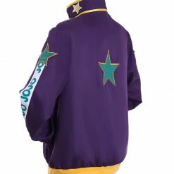 Auscosplay JoJo's Bizarre Jotaro Kujo Jacket Coat Cosplay Costume