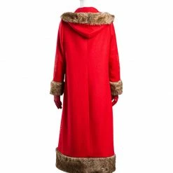 Auscosplay The Christmas Chronicles 2 Mrs. Claus Cosplay Costume Women Coat