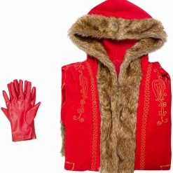 Auscosplay The Christmas Chronicles 2 Mrs. Claus Cosplay Costume Women Coat