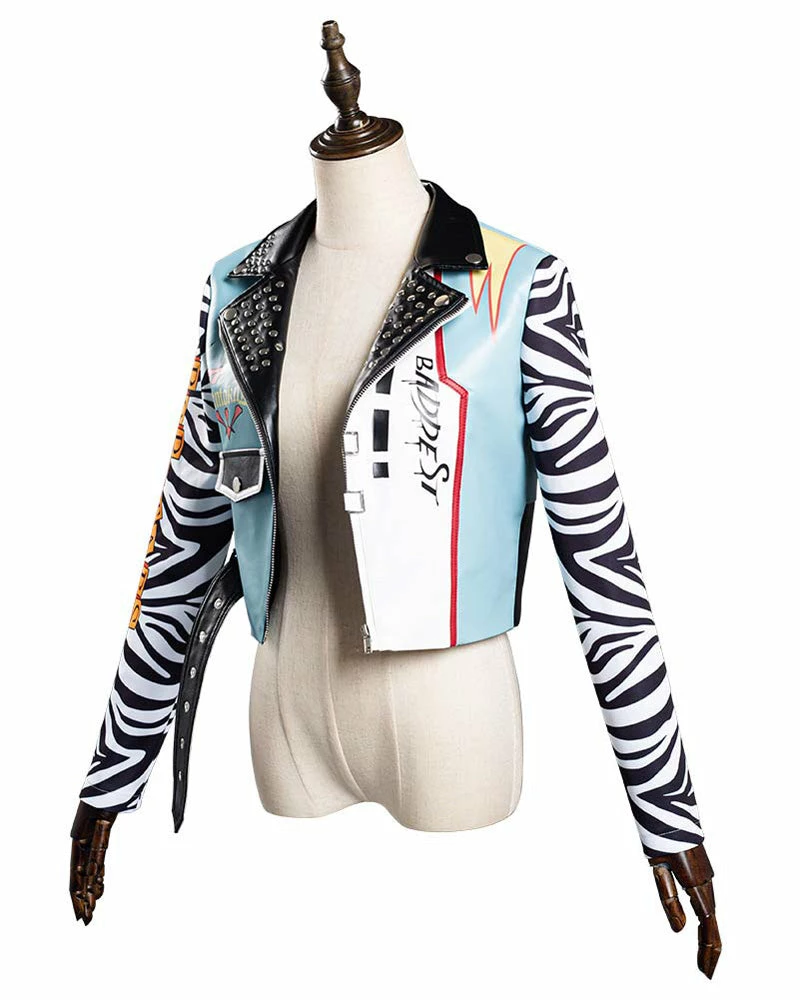 Auscosplay LOL KDA Groups Akali The Rogue Assassin Cosplay Costume Coat League Of Legends (LOL) Cosplay 6 Auscosplay LOL KDA Groups Akali The Rogue Assassin Cosplay Costume Coat League Of Legends (LOL) Cosplay