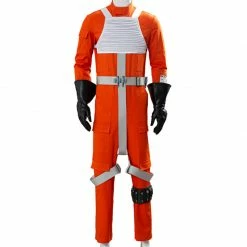 Auscosplay Star Wars X-wing Rebel Pilot Cosplay Costume