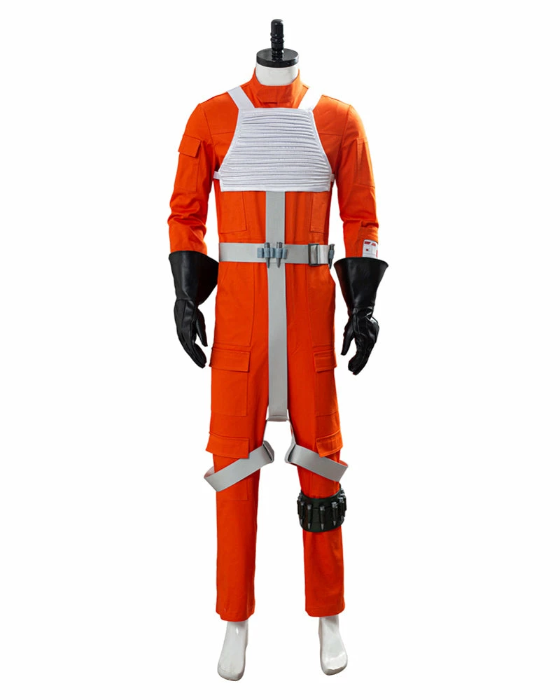 Auscosplay Star Wars X-wing Rebel Pilot Cosplay Costume 3 Auscosplay Star Wars X-wing Rebel Pilot Cosplay Costume