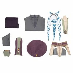 Auscosplay Movie Costume Star Wars Rebels Ahsoka Tano Cosplay Costume 11 Auscosplay Movie Costume Star Wars Rebels Ahsoka Tano Cosplay Costume