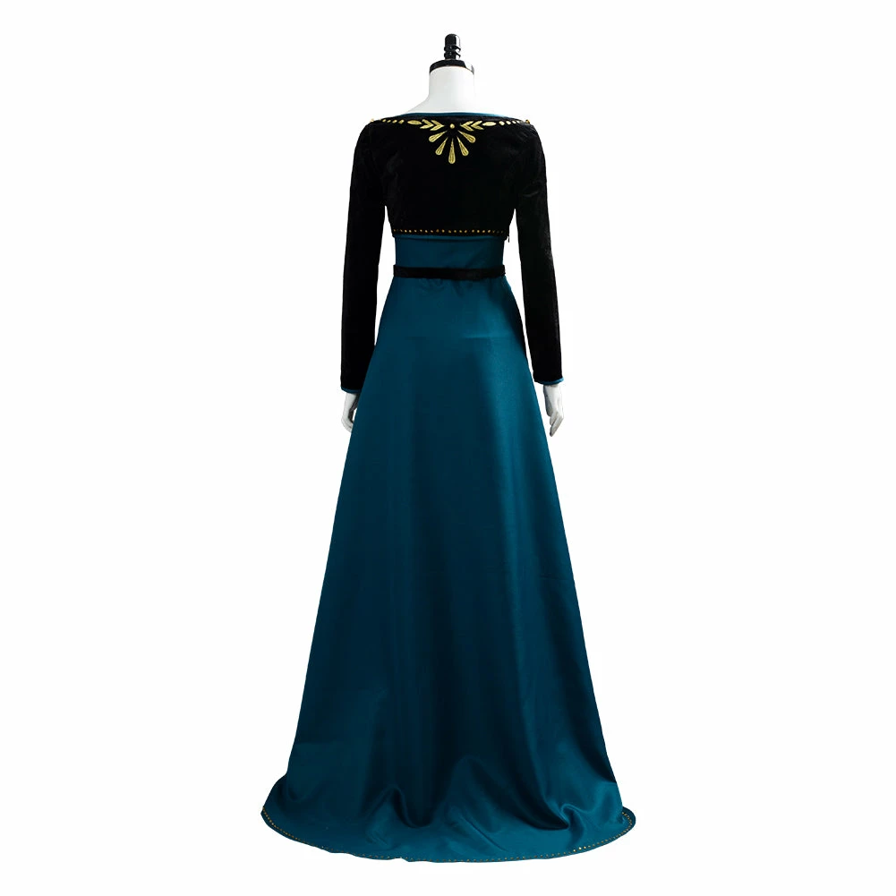 Auscosplay Snow Queen 2 Anna Coronation Dress Cosplay Costume Prince & Princess Costume 9 Auscosplay Snow Queen 2 Anna Coronation Dress Cosplay Costume Prince & Princess Costume