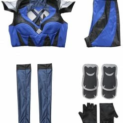 Auscosplay MK11 Kitana Cosplay Costume Mortal Kombat 11 Scorpion Outfit 10 Auscosplay MK11 Kitana Cosplay Costume Mortal Kombat 11 Scorpion Outfit
