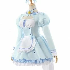 Auscosplay Anime Costume Nekopara Chocola Vanilla Maid Dress Cosplay Costume