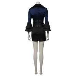 Auscosplay The Addams Family Morticia Cosplay Costume Movie Costume