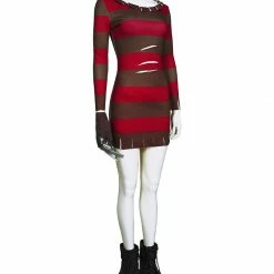 Auscosplay Movie Costume A Nightmare On Elm Street Freddie Kruger Cosplay Costume