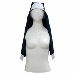 Auscosplay Anime Costume Fireman Team Fire Force Iris Nun Cosplay Costume 14 Auscosplay Anime Costume Fireman Team Fire Force Iris Nun Cosplay Costume