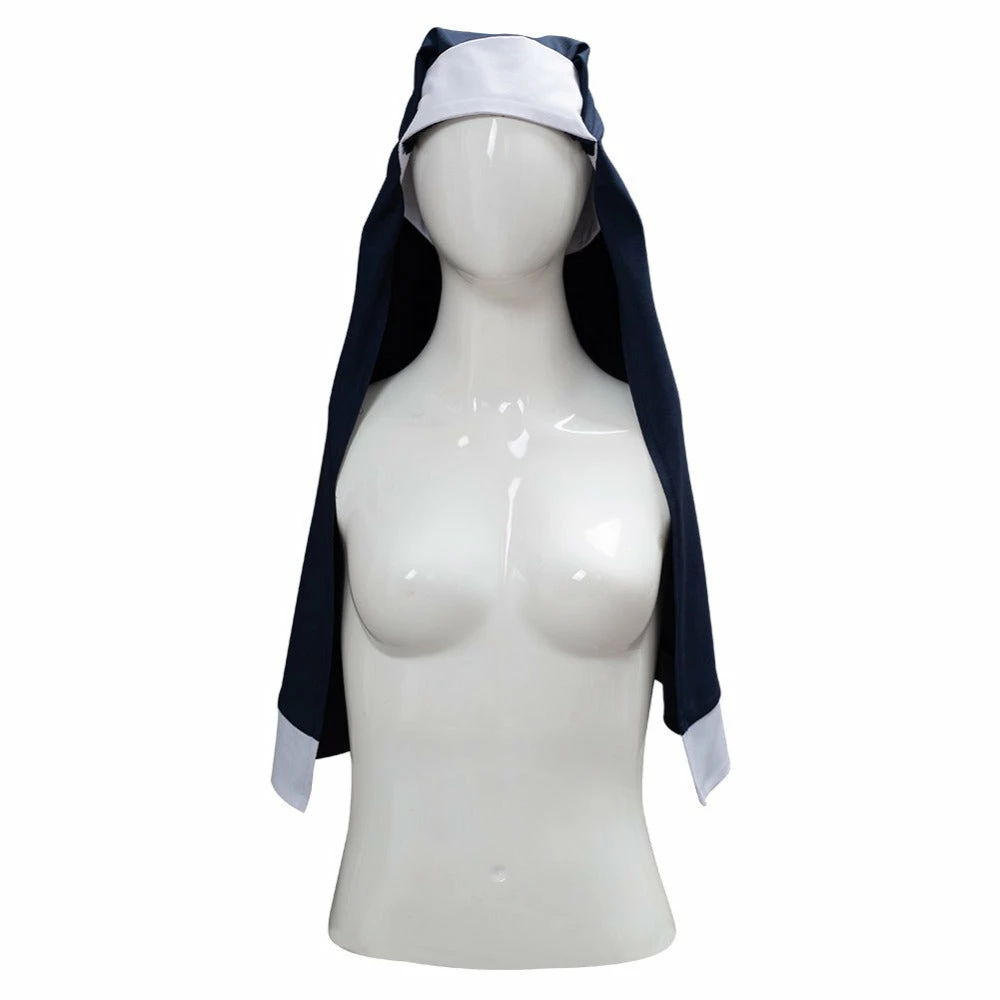 Auscosplay Anime Costume Fireman Team Fire Force Iris Nun Cosplay Costume 8 Auscosplay Anime Costume Fireman Team Fire Force Iris Nun Cosplay Costume