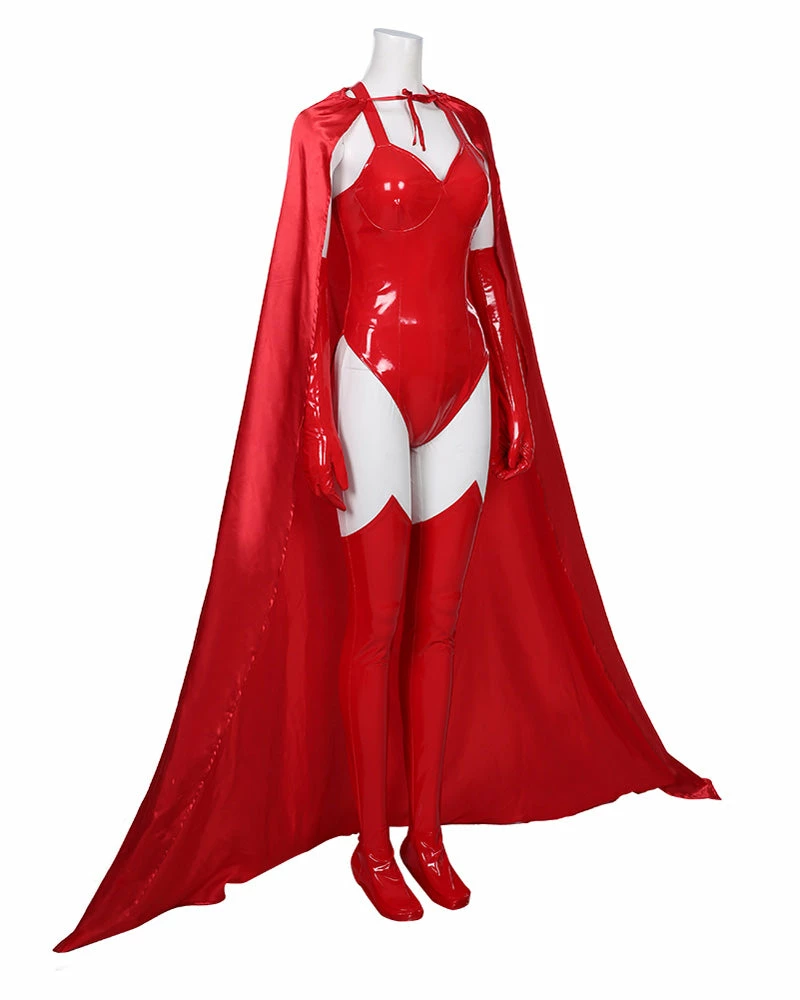 Auscosplay Scarlet Witch Wanda Maximoff Cosplay Costume Wanda Vision 6 Auscosplay Scarlet Witch Wanda Maximoff Cosplay Costume Wanda Vision