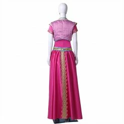 Auscosplay Aladdin Princess Jasmine Cosplay Costume Fancy Dress Prince & Princess Costume