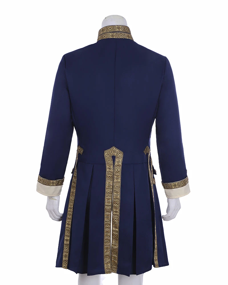 Auscosplay Mens 18th Century Tuxedo Royal Military Costume Colonial Jacket Medieval Renaissance Costumes 8 Auscosplay Mens 18th Century Tuxedo Royal Military Costume Colonial Jacket Medieval Renaissance Costumes
