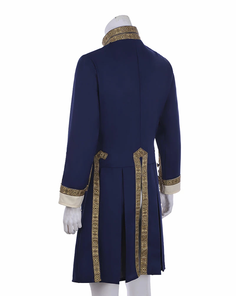 Auscosplay Mens 18th Century Tuxedo Royal Military Costume Colonial Jacket Medieval Renaissance Costumes 12 Auscosplay Mens 18th Century Tuxedo Royal Military Costume Colonial Jacket Medieval Renaissance Costumes