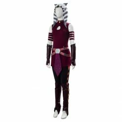 Auscosplay Movie Costume The Clone Wars Ahsoka Tano Cosplay Costume Outfit