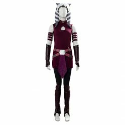 Auscosplay Movie Costume The Clone Wars Ahsoka Tano Cosplay Costume Outfit