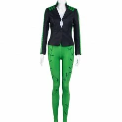 Auscosplay Harley Quinn Poison Ivy Isley Cosplay Costume