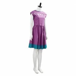 Auscosplay Stranger Things Season 3 Nancy Wheeler Cosplay Costume Purple Dress Movie Costume