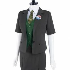 Auscosplay Women Loki Cosplay Costume Outfit Loki Costume