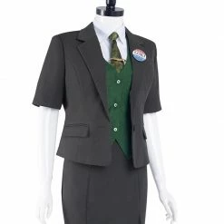 Auscosplay Women Loki Cosplay Costume Outfit Loki Costume