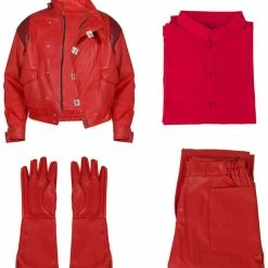 Auscosplay Akira Shotaro Kaneda Cosplay Costume Jacket Coat