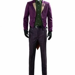 Auscosplay Mortal Kombat Costumes Mortal Kombat 11 The Joker Cosplay Costume Outfit