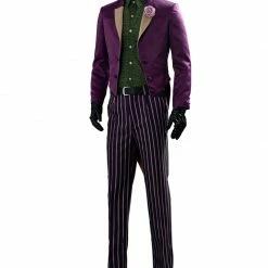 Auscosplay Mortal Kombat Costumes Mortal Kombat 11 The Joker Cosplay Costume Outfit