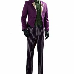 Auscosplay Mortal Kombat Costumes Mortal Kombat 11 The Joker Cosplay Costume Outfit