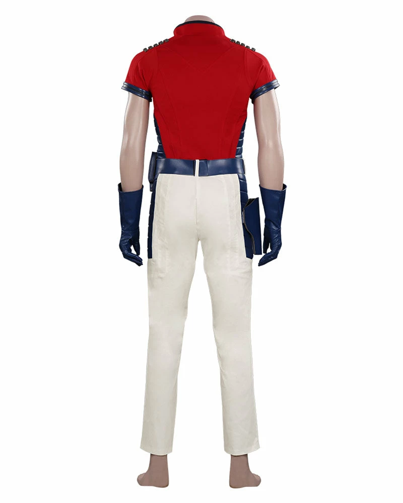 Auscosplay DC Suicide Squad 2 Peacemaker Cosplay Costume Outfit 4 Auscosplay DC Suicide Squad 2 Peacemaker Cosplay Costume Outfit