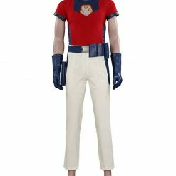 Auscosplay DC Suicide Squad 2 Peacemaker Cosplay Costume Outfit