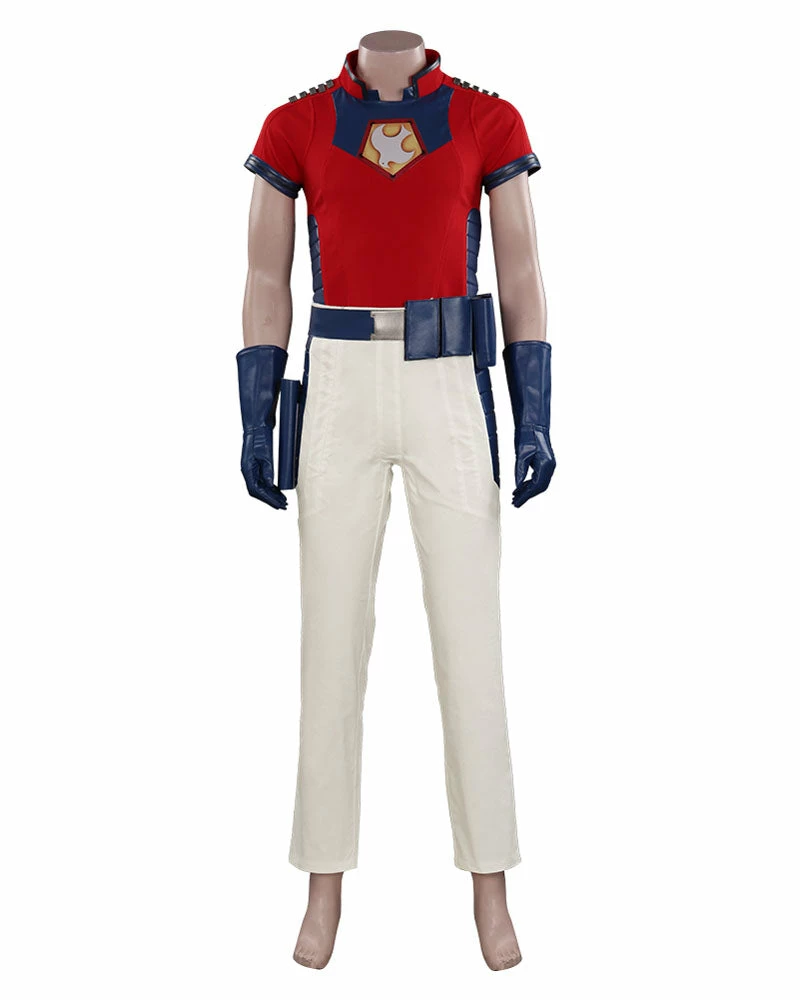 Auscosplay DC Suicide Squad 2 Peacemaker Cosplay Costume Outfit 3 Auscosplay DC Suicide Squad 2 Peacemaker Cosplay Costume Outfit