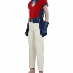 Auscosplay DC Suicide Squad 2 Peacemaker Cosplay Costume Outfit 11 Auscosplay DC Suicide Squad 2 Peacemaker Cosplay Costume Outfit