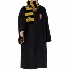 Auscosplay Gryffindor/Hufflepuff/Ravenclaw/Slytherin Cosplay Costume Full Set Movie Costume