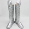 Auscosplay X-Men Gambit Cosplay Boots Shoes Adult Men Halloween Shoes Custom Made