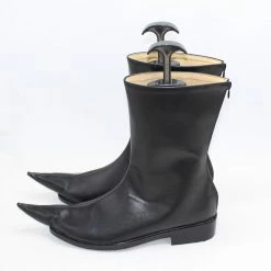 Auscosplay Persona Costumes Anime Persona 5 Joker Cosplay Shoes Black Boots Custom Made