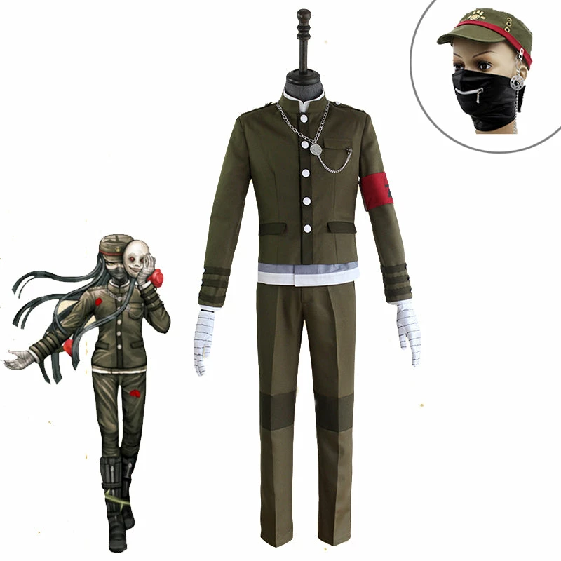 Auscosplay Danganronpa V3 Killing Harmony Korekiyo Shinguji Cosplay Costume Anime Costume 3 Auscosplay Danganronpa V3 Killing Harmony Korekiyo Shinguji Cosplay Costume Anime Costume