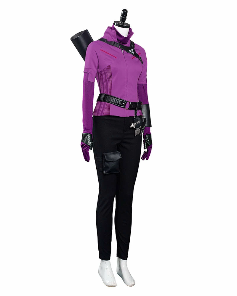 Auscosplay Hawkeye Kate Bishop Cosplay Costume Movie Costume 5 Auscosplay Hawkeye Kate Bishop Cosplay Costume Movie Costume