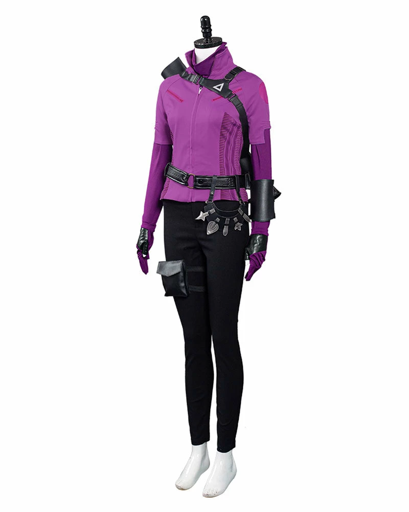 Auscosplay Hawkeye Kate Bishop Cosplay Costume Movie Costume 6 Auscosplay Hawkeye Kate Bishop Cosplay Costume Movie Costume