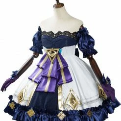 Auscosplay Video Game Costume League Of Legends LOL Gwen Cosplay Costume Dress