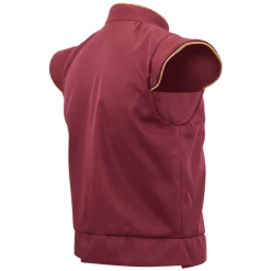 Auscosplay Retro Doublet Medieval Renaissance Gothic Red Vest Cosplay Costume